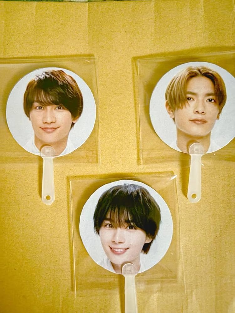 Amazon.co.jp: ハンドメイド なにわ男子 ミニサイズうちわ ちび